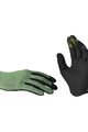 IXS Kerékpáros kesztyű hosszú ujjal - CARVE - világoszöld/fekete