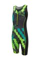 ZONE3 Kerékpáros overall - ADVENTURE TRISUIT - fekete