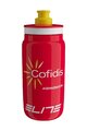 ELITE Kerékpáros palack vízre - FLY COFIDIS - piros