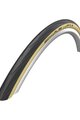 SCHWALBE külső abroncs  - LUGANO II 700x25C K-GUARD 50EPI - fekete/bézs
