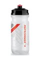 LONGUS Kerékpáros palack vízre - TESA 600ml - áttetsző/piros
