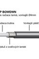 LONGUS bowden - SP OEM - fekete