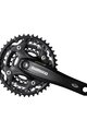 SHIMANO hajtókarok és átalakítók - M522 175mm 42/32/24 - fekete
