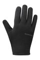 SHIMANO Kerékpáros kesztyű hosszú ujjal - LIGHT THERMAL - fekete