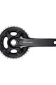 SHIMANO hajtókarok és átalakítók - DEORE M6000 175mm 38/28 - fekete