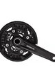 SHIMANO hajtókarok és átalakítók - SLX MT500 40-30-22 3x10 - fekete