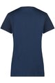 SHIMANO Rövid ujjú kerékpáros póló - GRAPHIC TEE - kék