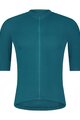 SHIMANO Rövid ujjú kerékpáros mez - ELEMENTO - türkiz