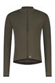 SHIMANO Hosszú ujjú kerékpáros mez nyári - VERTEX THERMAL LONG - zöld