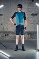 SHIMANO Rövid kerékpáros nadrág kantárral - EVOLVE PERFORMANTE - fekete