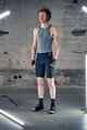 SHIMANO Rövid kerékpáros nadrág kantárral - EVOLVE PERFORMANTE - fekete