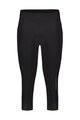 SHIMANO 3/4-es kerékpáros nadrág kantár nélkül - KAEDE KNICKERS 3/4 - fekete