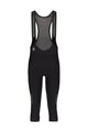 SHIMANO 3/4-es kerékpáros nadrág kantárral - VERTEX KNICKERS 3/4 - fekete