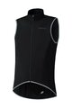 SHIMANO Kerékpáros mellény - BEAUFORT WARM - fekete