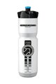 PRO Kerékpáros palack vízre - PRO TEAM 800ml - fehér