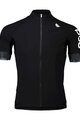 POC Rövid ujjú kerékpáros mez - RESISTANCE ULTRA ZIP - fekete