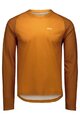 POC Hosszú ujjú kerékpáros mez nyári - MOTION AIR L/S - barna