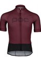POC Rövid ujjú kerékpáros mez - ESSENTIAL ROAD LOGO - piros