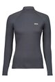 POC Hosszú ujjú kerékpáros póló - MOCK NECK JERSEY W - szürke