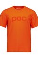 POC Rövid ujjú kerékpáros póló - TEE JR - narancssárga
