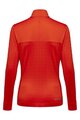 GORE Hosszú ujjú kerékpáros póló - EVERYDAY THERMO 1/4-ZIP WMN - narancssárga