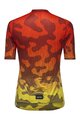 GORE Rövid ujjú kerékpáros mez - RAIN CAMO WMN - narancssárga/sárga