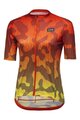 GORE Rövid ujjú kerékpáros mez - RAIN CAMO WMN - narancssárga/sárga
