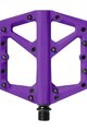 CRANKBROTHERS pedál - STAMP 1 LARGE - lila