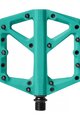 CRANKBROTHERS pedál - STAMP 1 LARGE - türkiz