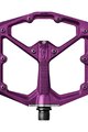 CRANKBROTHERS pedál - STAMP 7 LARGE - lila