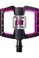 CRANKBROTHERS pedál - MALLET DH - fekete/rózsaszín