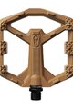 CRANKBROTHERS pedál - STAMP 0 SMALL - barna