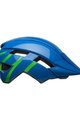 BELL Kerékpáros sisak - SIDETRACK II YOUTH - kék/zöld