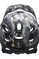 BELL Kerékpáros sisak - SUPER DH SPHERICAL - fekete/szürke
