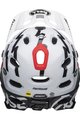 BELL Kerékpáros sisak - SUPER DH SPHERICAL - fehér