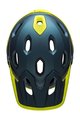 BELL Kerékpáros sisak - SUPER DH SPHERICAL - kék/sárga