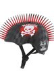 BELL Kerékpáros sisak - RASKULLZ SKULL HAWK - fekete/piros