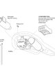 FIZIK tartó szerszámok és CO2 palackok számára - ALPACA CARRIAGE KIT - fekete