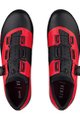 FIZIK Kerékpáros cipő - VENTO X3 OVERCURVE - piros/fekete
