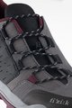 FIZIK Kerékpáros cipő - ERGOLACE X2 - antracit/bordó
