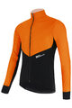SANTINI Kerékpáros dzseki béléssel - REDUX VIGOR - narancssárga/fekete