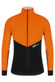 SANTINI Kerékpáros dzseki béléssel - REDUX VIGOR - narancssárga/fekete