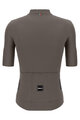 SANTINI Rövid ujjú kerékpáros mez - SENSATION - szürke