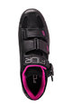 FLR Kerékpáros cipő - F65 - rózsaszín/fekete