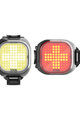 KNOG lámpa készlet - BLINDER MINI CROSS - sárga/piros
