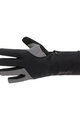 SANTINI Kerékpáros kesztyű hosszú ujjal - FJORD - fekete