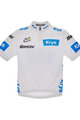 SANTINI Rövid ujjú kerékpáros mez - TDF BEST YOUNG RIDER - fehér