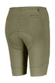 SCOTT Rövid kerékpáros nadrág kantár nélkül - ENDURANCE 10 +++ W - zöld