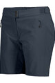 SCOTT Rövid kerékpáros nadrág kantár nélkül - ENDURANCE LS/FIT W/PAD W - kék/szürke