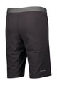 SCOTT Rövid kerékpáros nadrág kantár nélkül - TRAIL 10 LS/FIT W/PAD JR - fekete
